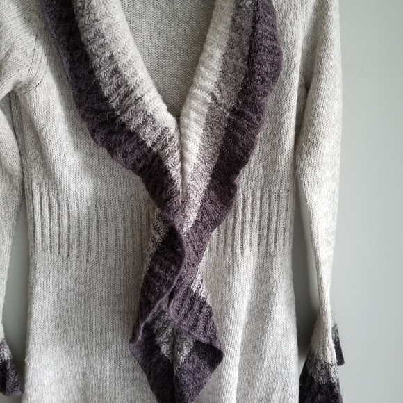 🧥 MAJORA LONG KNITTED CARDIGAN - Picture 3 of 14